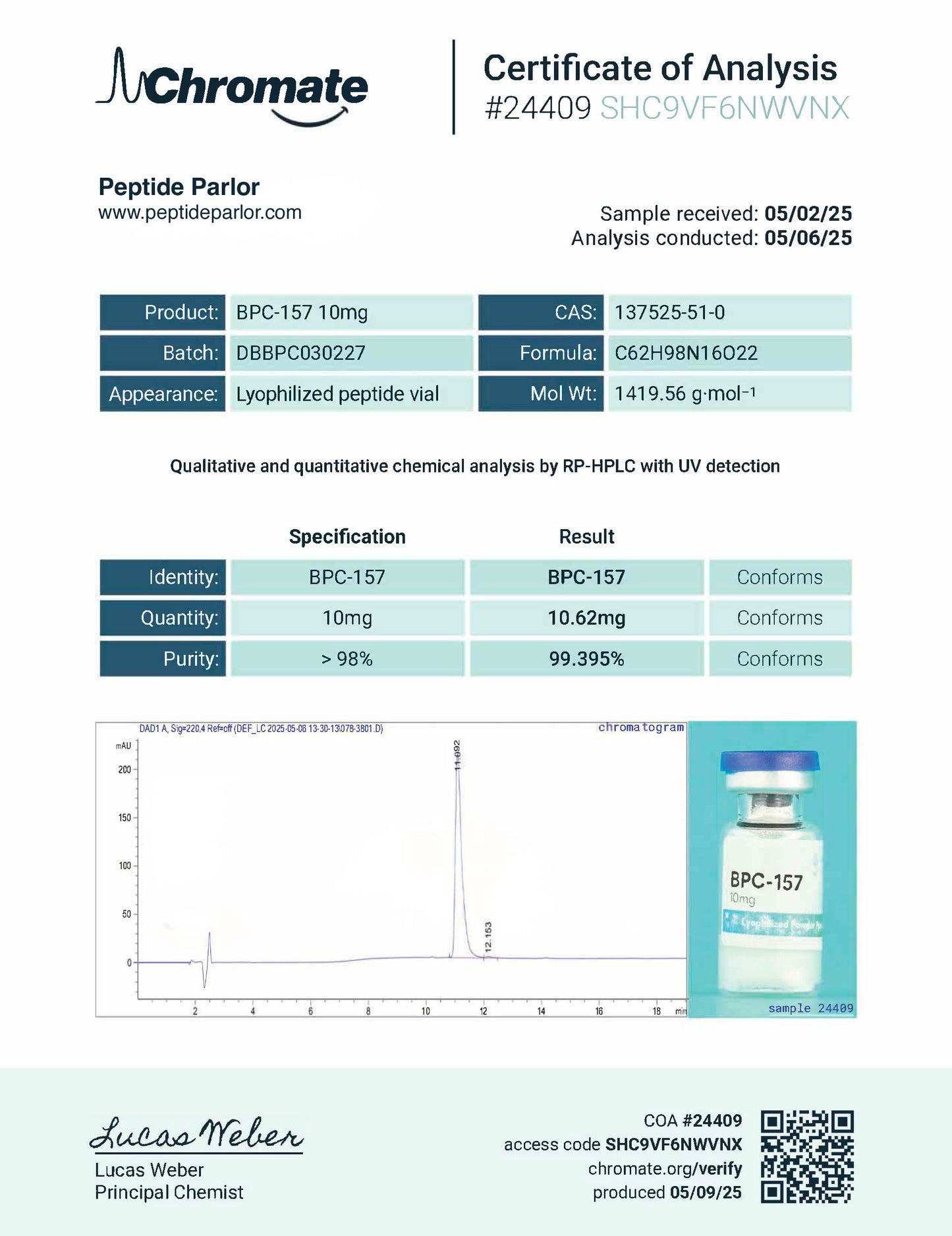 BPC - 157 (10mg)